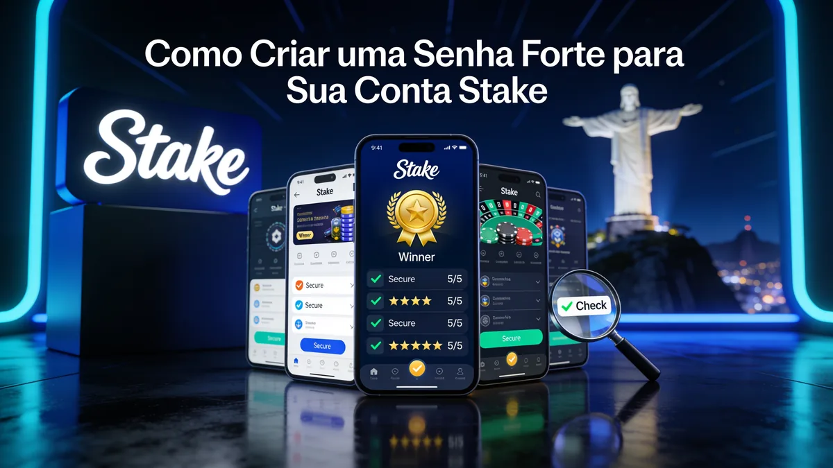 Como Criar uma Senha Forte para Sua Conta Stake — stake no Brasil