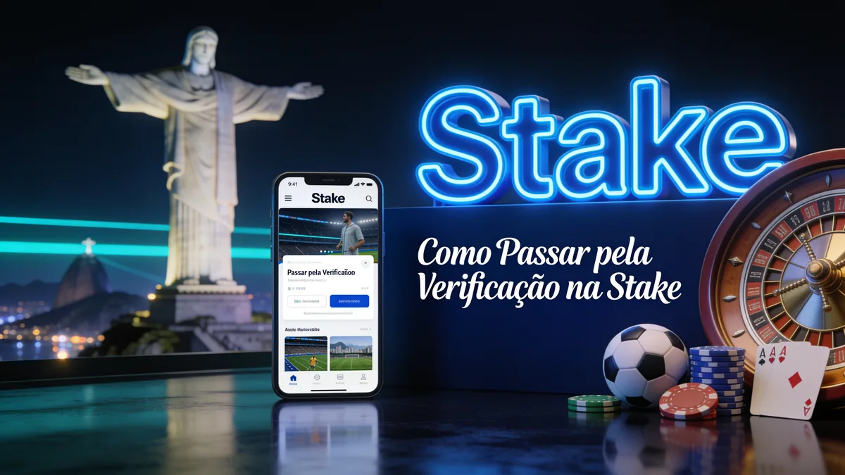 Como Passar pela Verificação na Stake — stake no Brasil